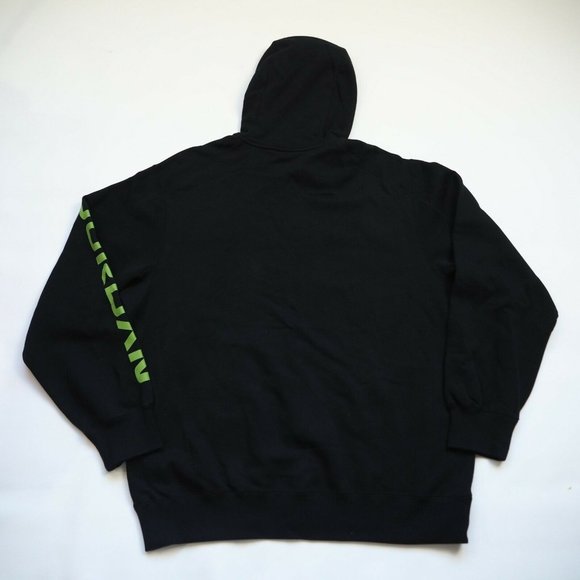 Nike Air Jordan Flight 23 Retro Hoodie Jacket Men 438752 010 Vintage Black - Picture 9 of 9